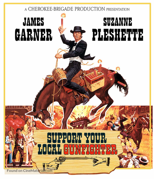 Support Your Local Gunfighter - Blu-Ray movie cover