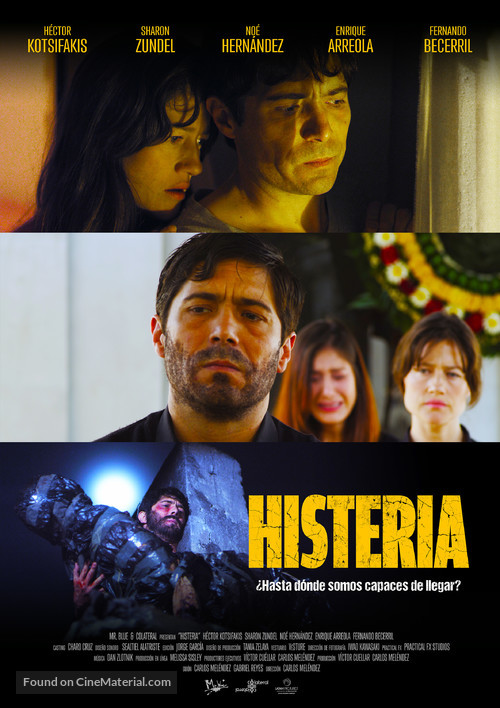 Hysteria - Mexican Movie Poster