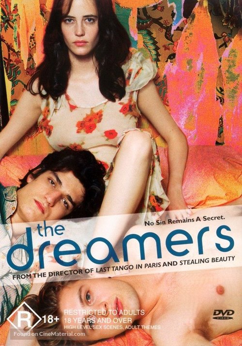 The Dreamers - Australian DVD movie cover