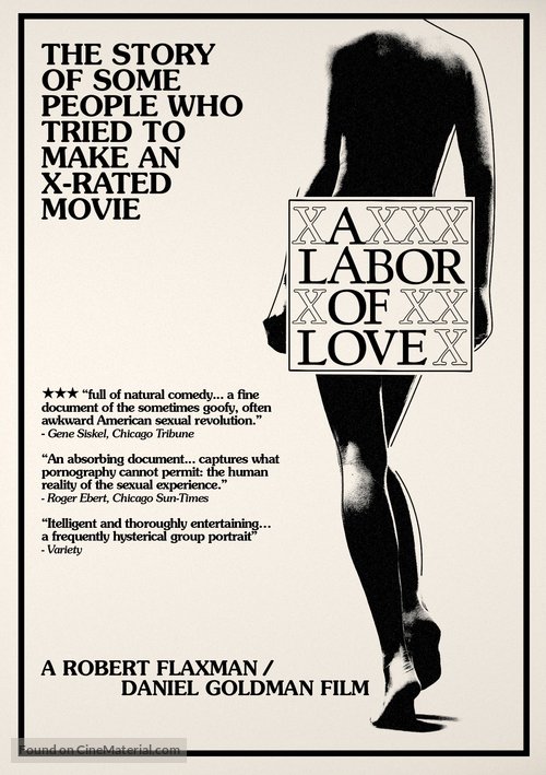 A Labor of Love - DVD movie cover