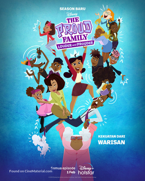 &quot;The Proud Family: Louder and Prouder&quot; - Indonesian Movie Poster