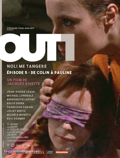 Out 1, noli me tangere - French Re-release movie poster