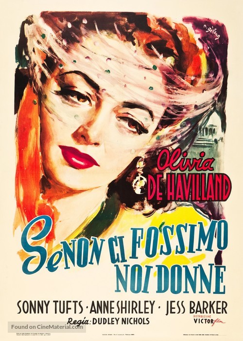 Government Girl - Italian Movie Poster