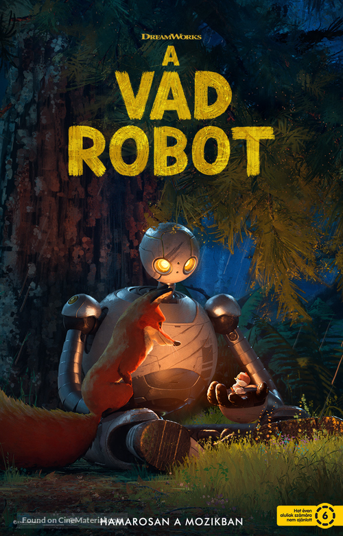 The Wild Robot - Hungarian Movie Poster