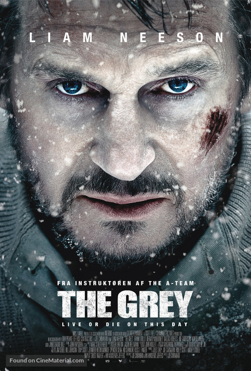 The Grey - Danish Movie Poster