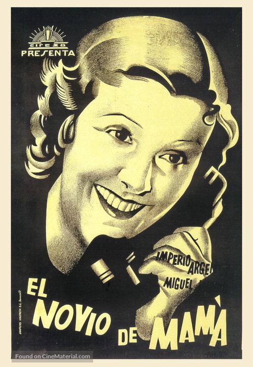 Novio de mam&aacute;, El - Spanish Movie Poster