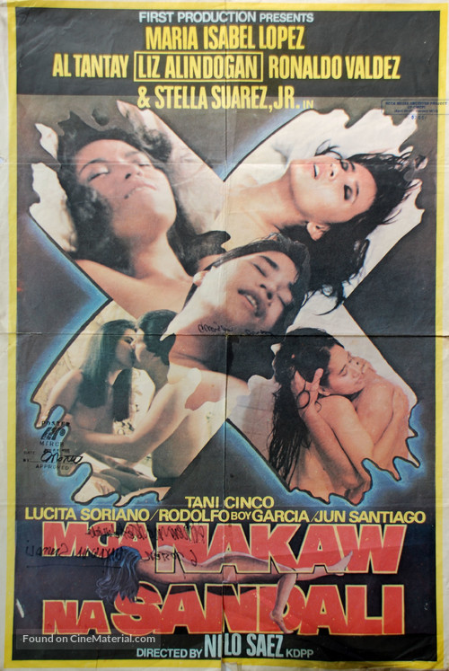 Mga nakaw na sandali - Philippine Movie Poster
