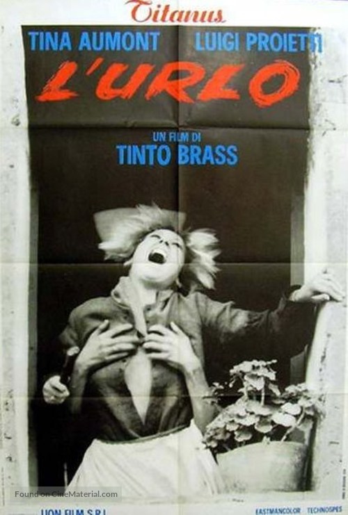 L&#039;urlo - Italian Movie Poster
