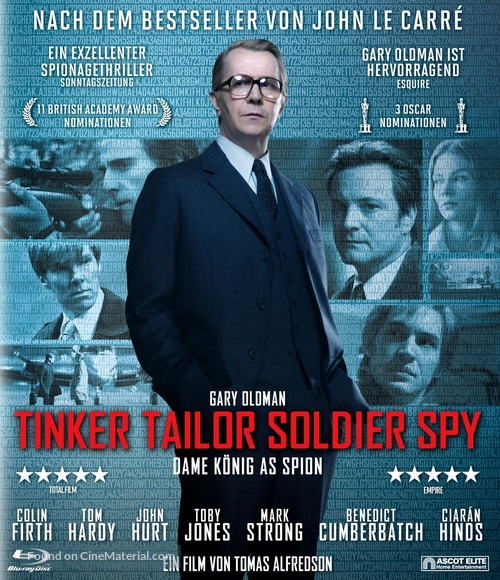 Tinker Tailor Soldier Spy - Swiss Blu-Ray movie cover