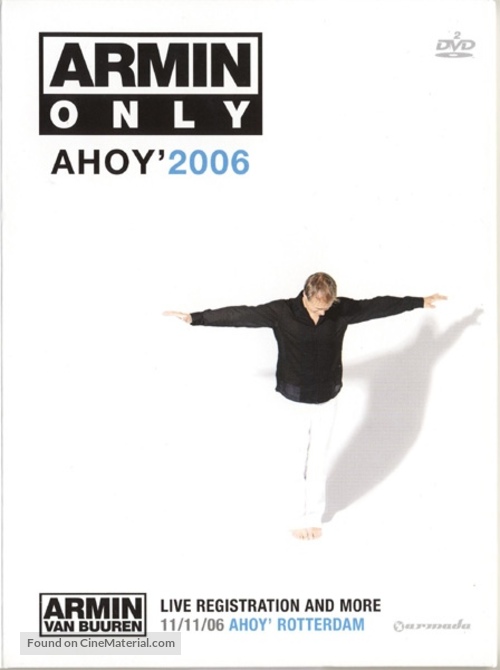 Armin Only Ahoy&#039; 2007 - Dutch DVD movie cover