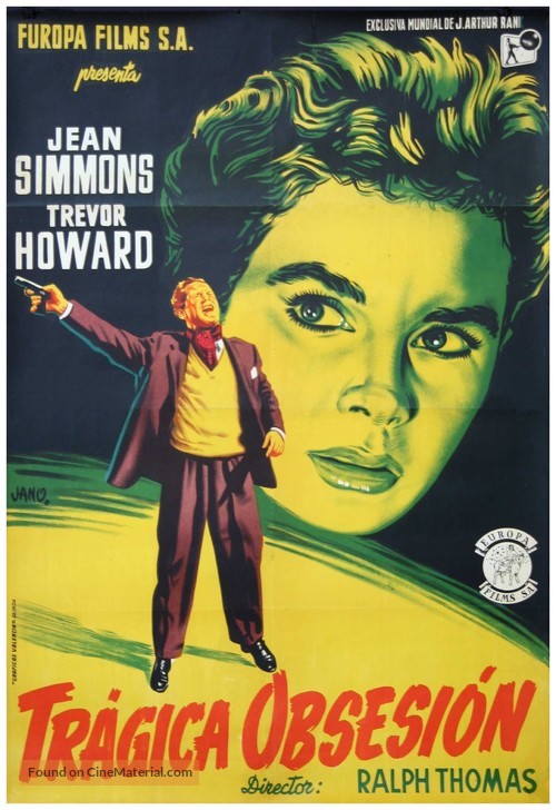 The Clouded Yellow - Spanish Movie Poster