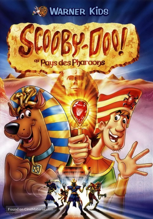 Scooby Doo in Where&#039;s My Mummy? - French DVD movie cover