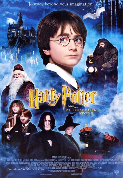 Harry Potter and the Philosopher&#039;s Stone - Theatrical movie poster