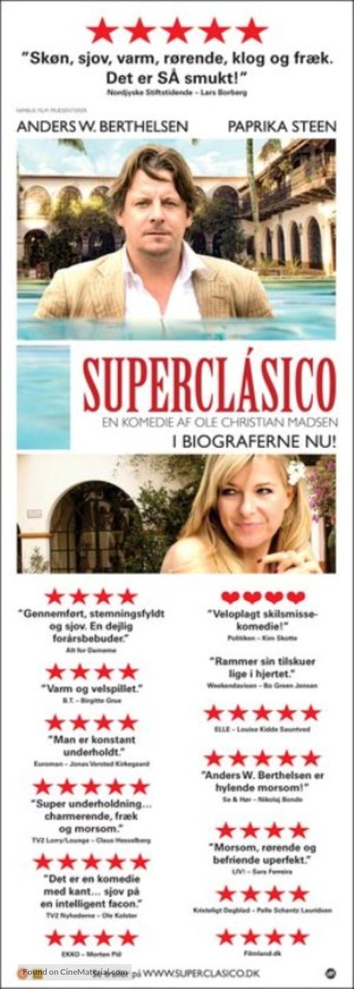SuperCl&aacute;sico - Danish Movie Poster
