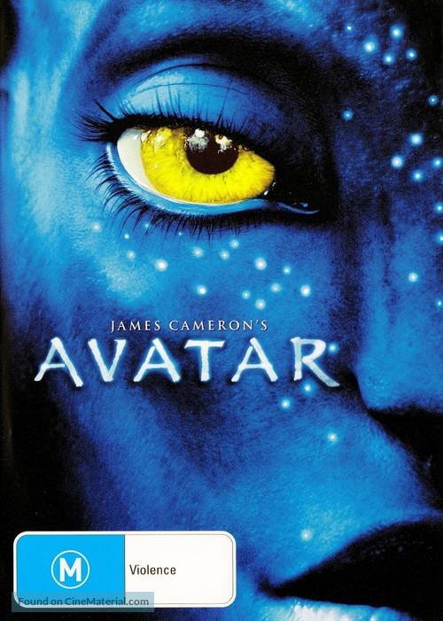 Avatar - Australian DVD movie cover