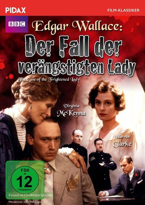The Case of the Frightened Lady - German DVD movie cover