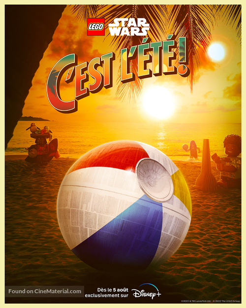 LEGO Star Wars Summer Vacation - Belgian Movie Poster