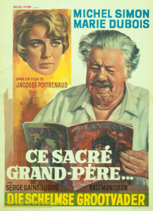 Ce sacr&eacute; grand-p&egrave;re - Belgian Movie Poster