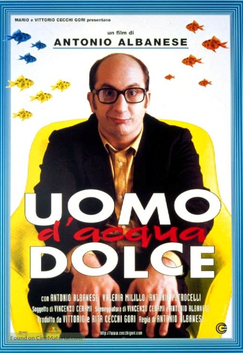 Uomo d&#039;acqua dolce - Italian Movie Poster