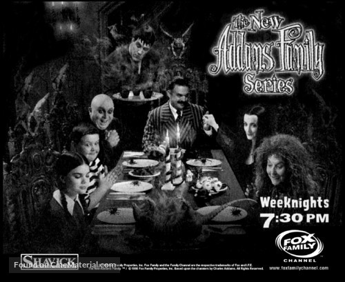 &quot;The New Addams Family&quot; - poster