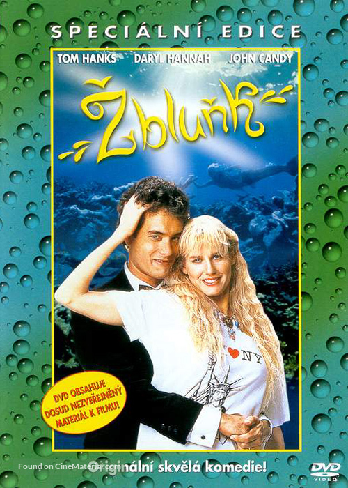Splash - Czech DVD movie cover