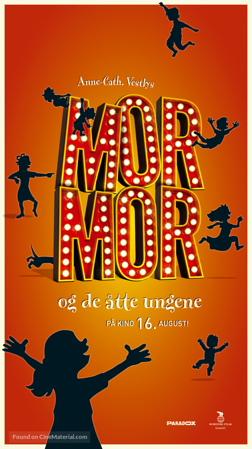 Mormor og de 8 ungene - Norwegian Movie Poster