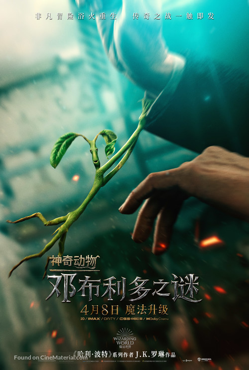 Fantastic Beasts: The Secrets of Dumbledore - Chinese Movie Poster