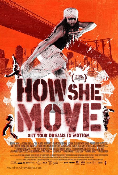 How She Move - Canadian Movie Poster