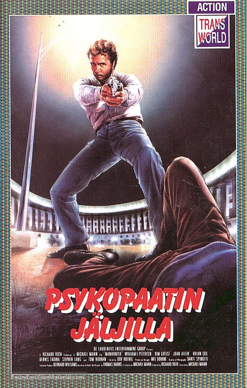 Manhunter - Finnish VHS movie cover