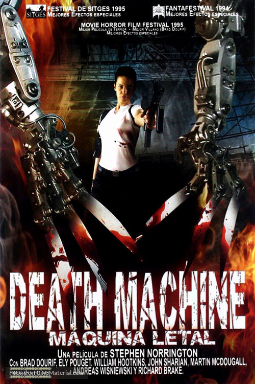 Death Machine - Spanish Movie Cover