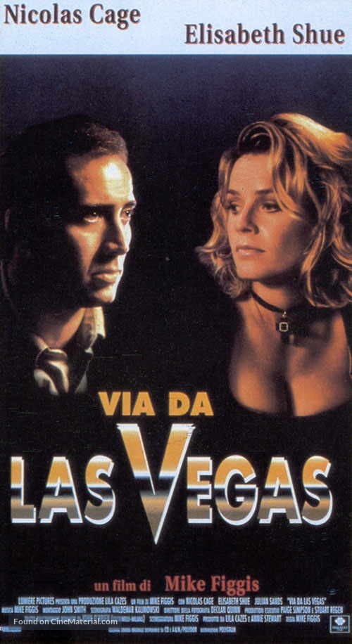 Leaving Las Vegas - Italian Movie Poster