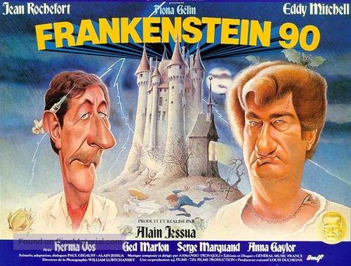 Frankenstein 90 - French Movie Poster