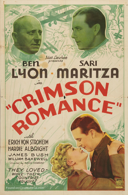 Crimson Romance - Movie Poster