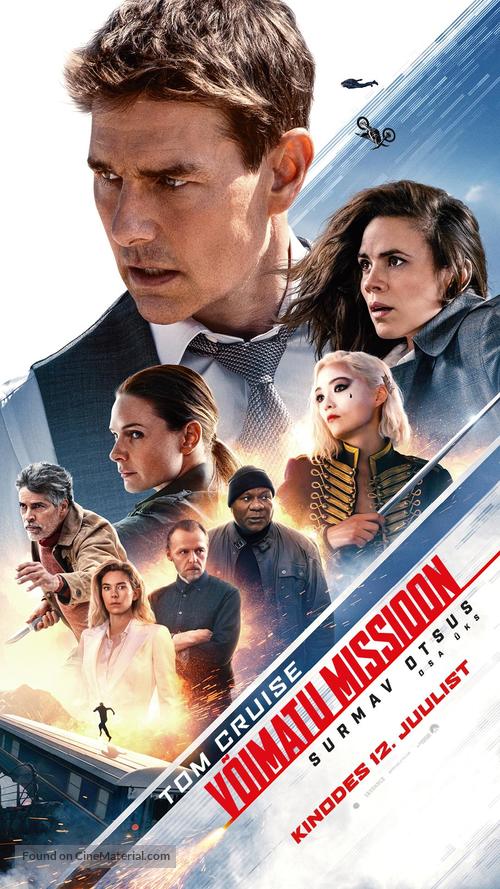 Mission: Impossible - Dead Reckoning Part One - Estonian Movie Poster