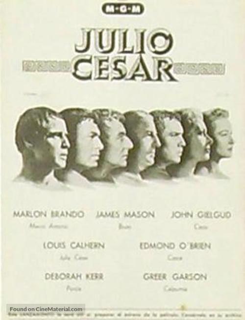 Julius Caesar - Spanish poster