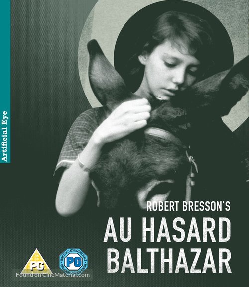 Au hasard Balthazar - British Blu-Ray movie cover