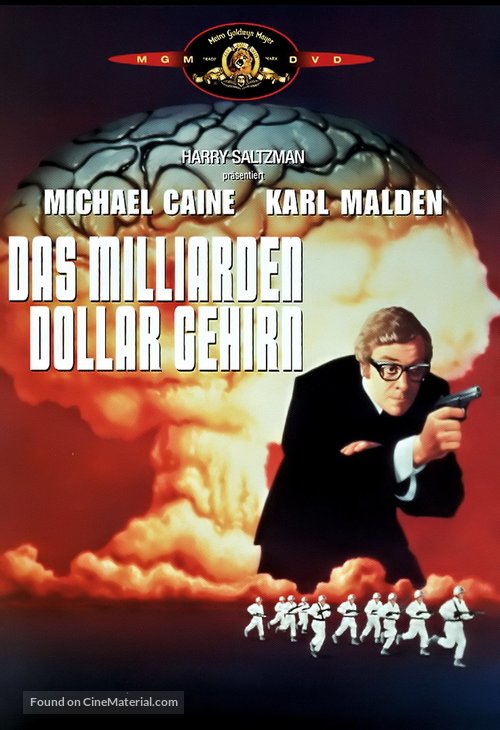 Billion Dollar Brain - German Movie Cover