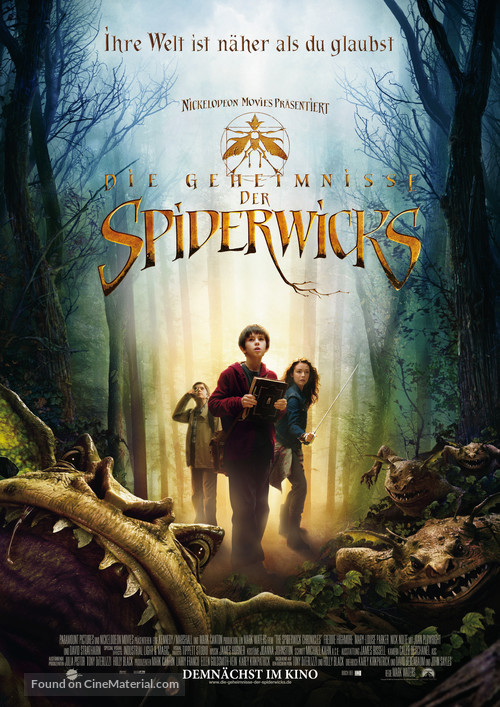 The Spiderwick Chronicles - German Movie Poster