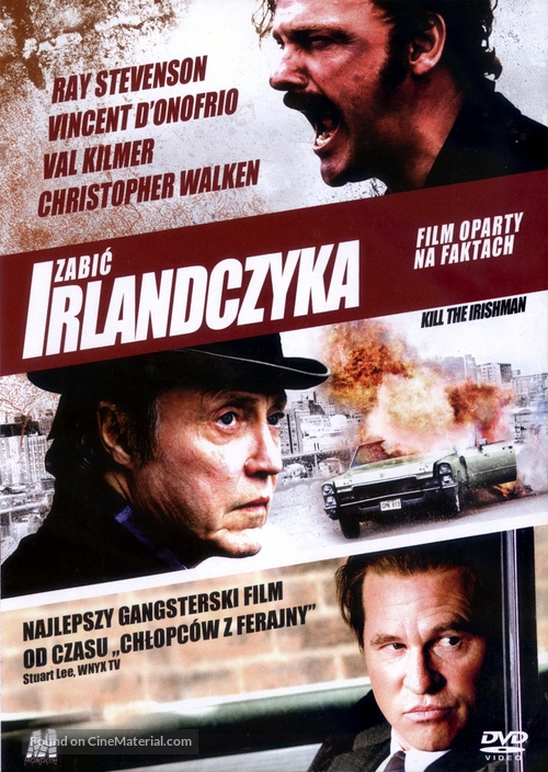 Kill the Irishman - Polish DVD movie cover