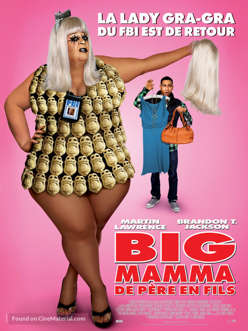 Big Mommas: Like Father, Like Son - French Movie Poster