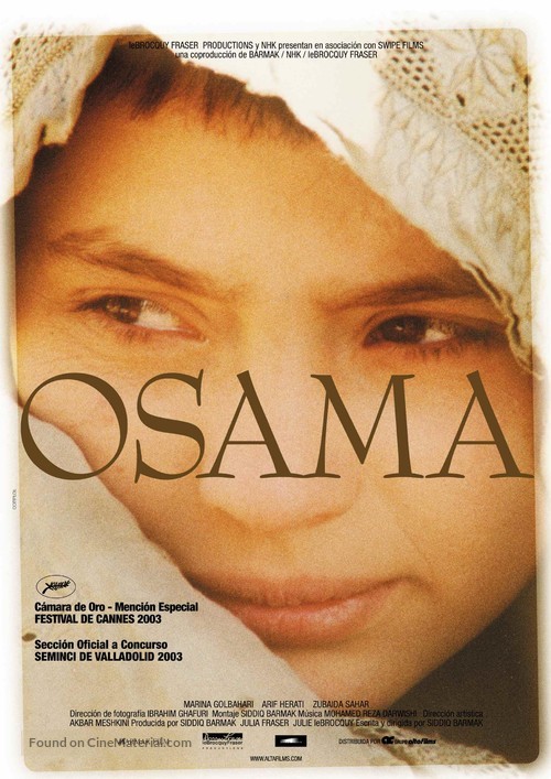 Osama - Spanish Movie Poster