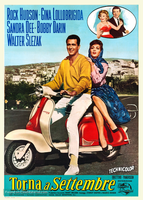 Come September - Italian Movie Poster