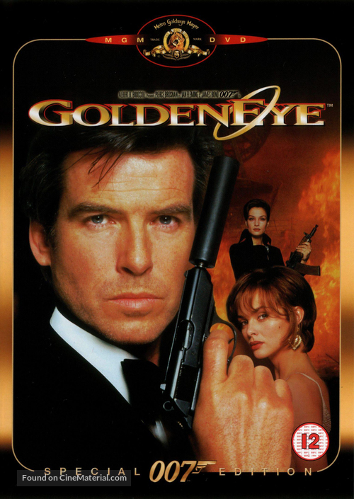 GoldenEye - British DVD movie cover