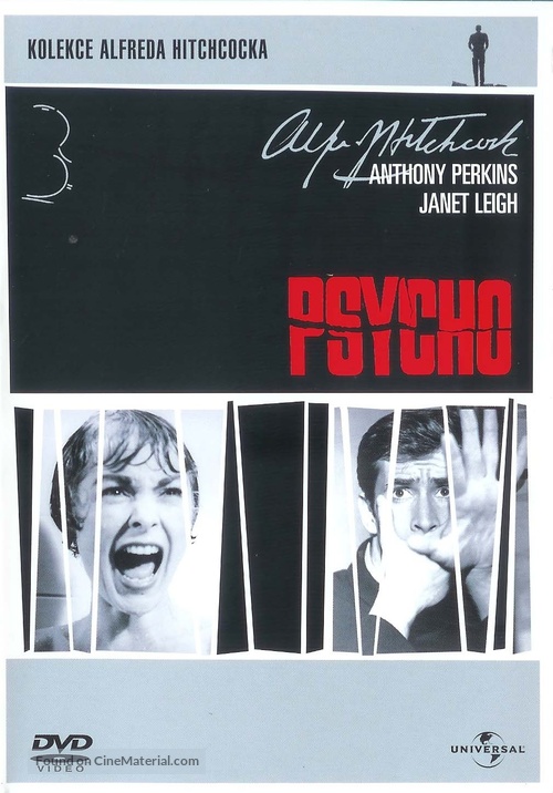 Psycho - Czech DVD movie cover