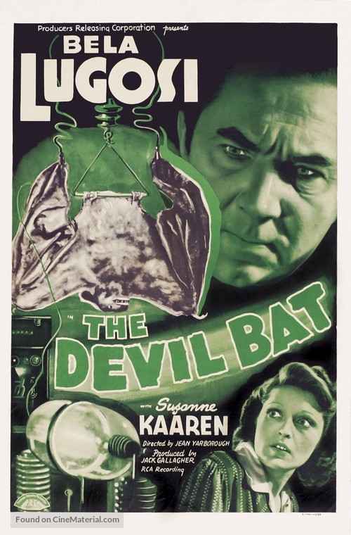 The Devil Bat - Movie Poster