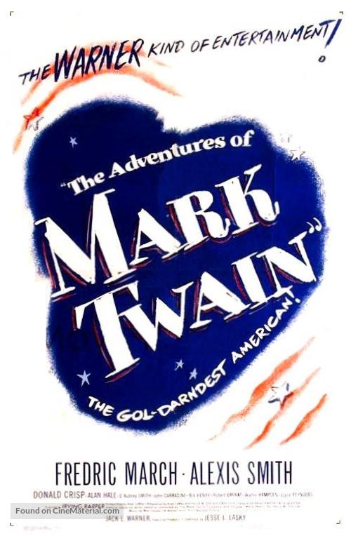 The Adventures of Mark Twain - Movie Poster