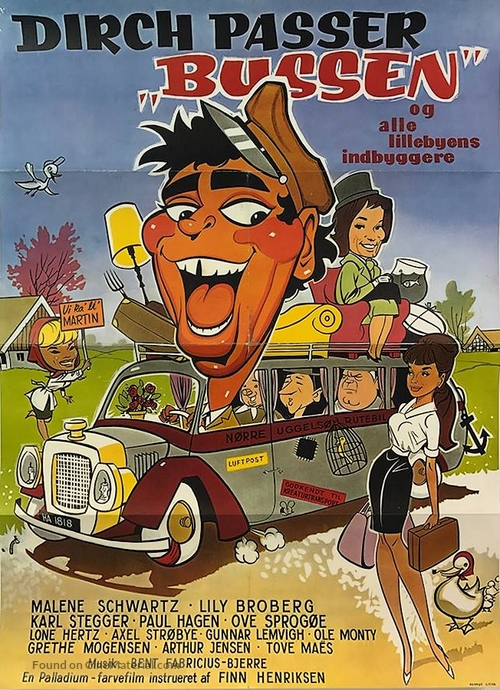 Bussen - Danish Movie Poster