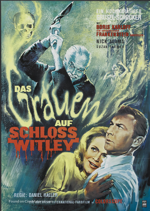 Die, Monster, Die! - German Movie Poster