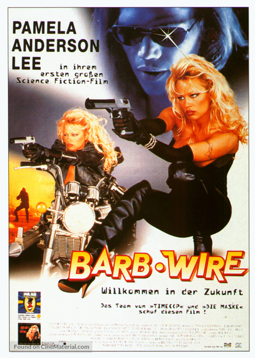 Barb Wire - German Theatrical movie poster