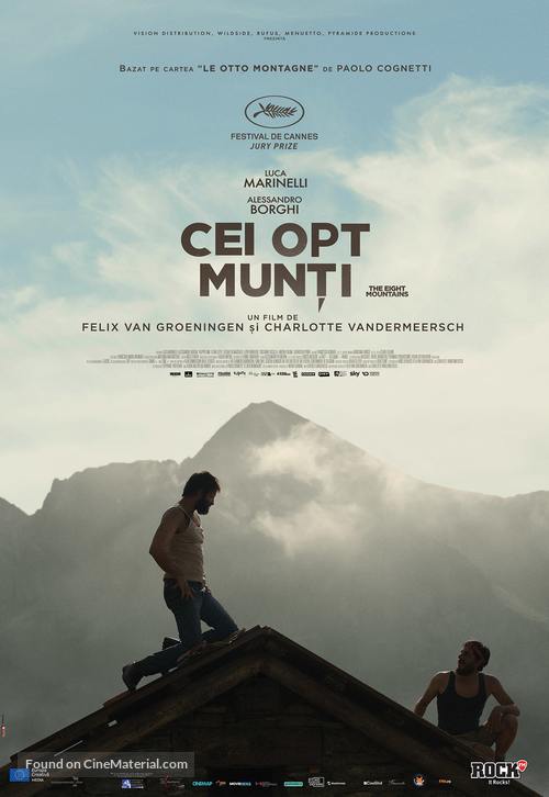 Le otto montagne - Romanian Movie Poster